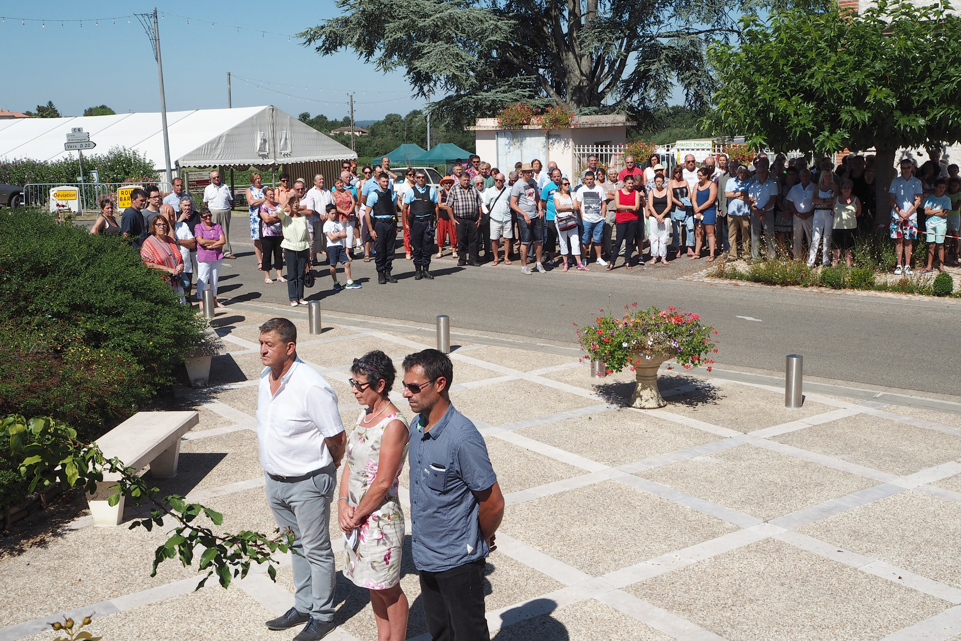 cérémonie monuments aux morts 15/08/2016