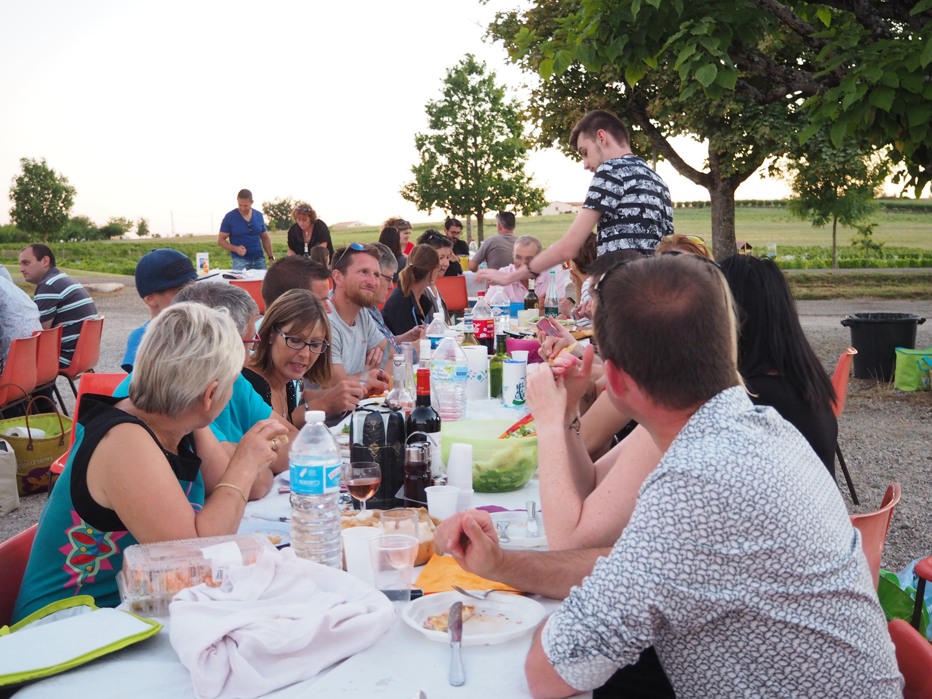 Repas de quartier puycornet cougournac gibiniargues