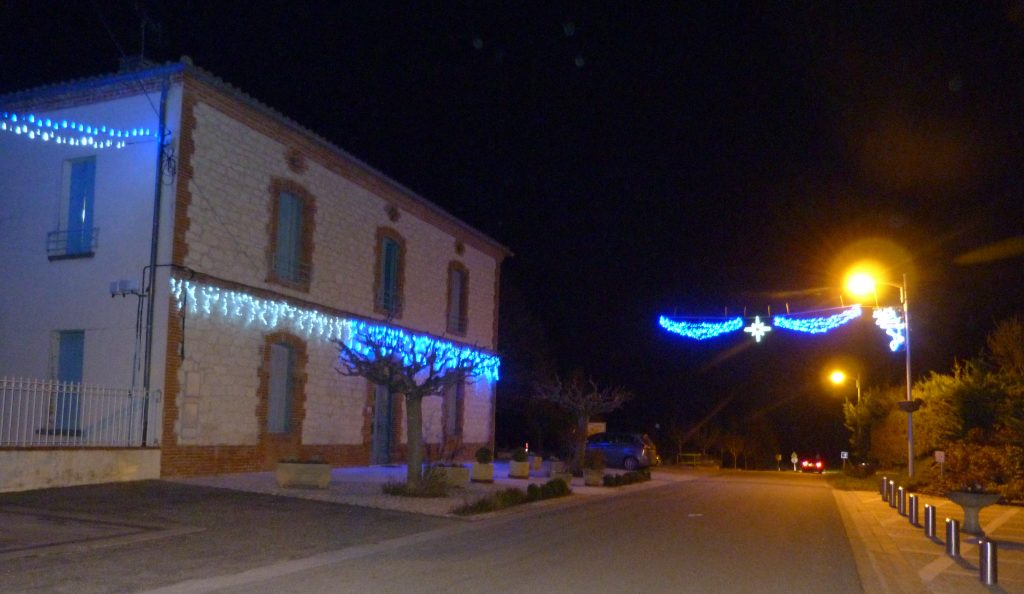 Illuminations mairie de Puycornet 2016