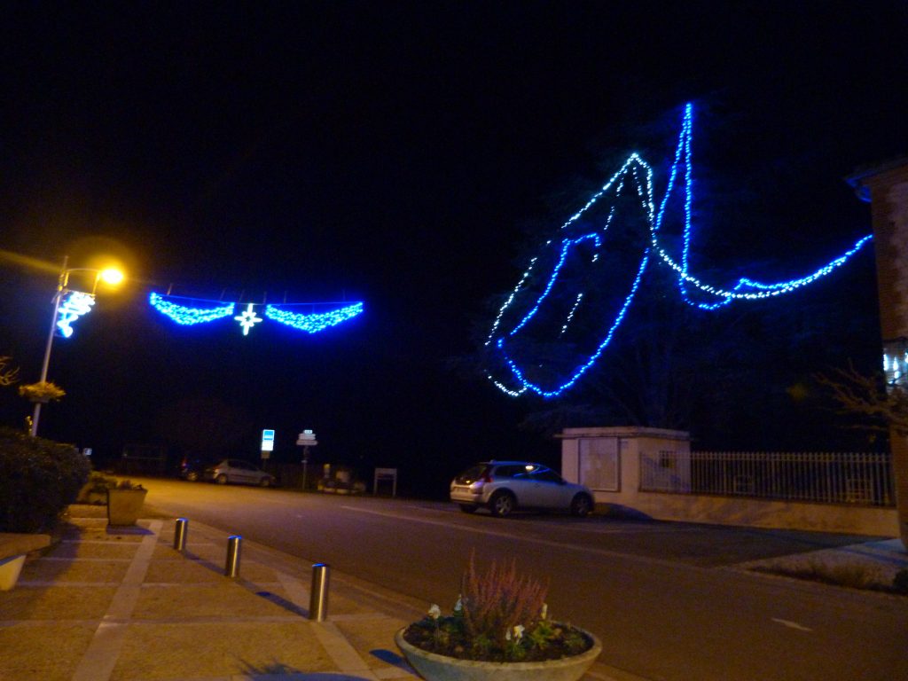 Illuminations mairie de Puycornet 2016