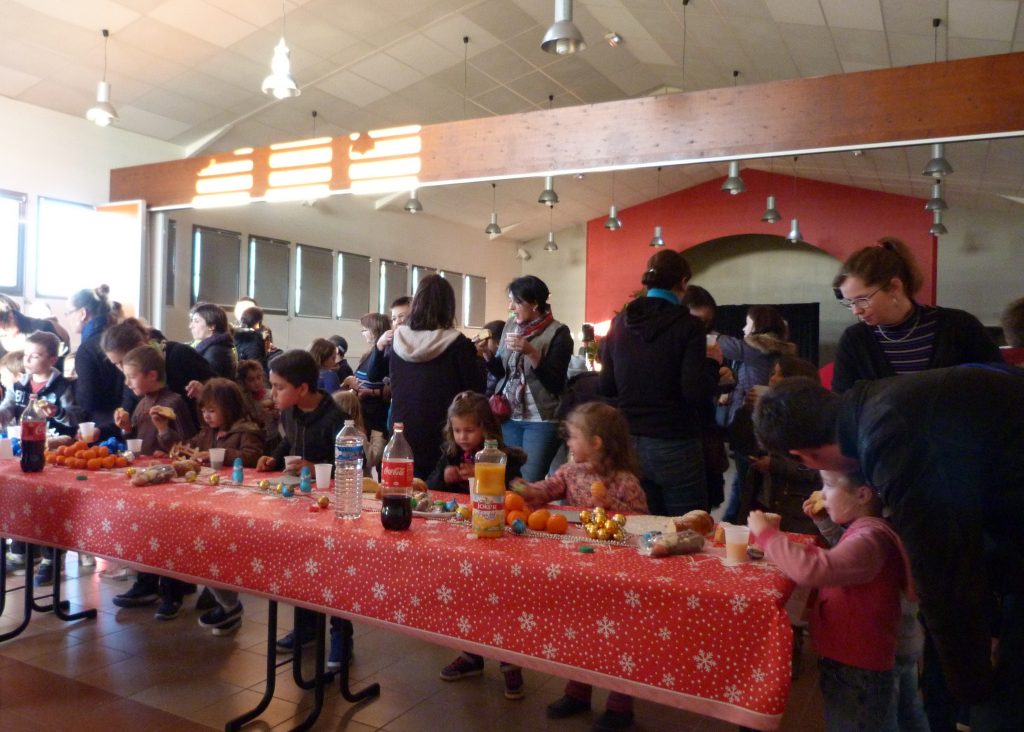 Goûter de Noël après le spectacle 