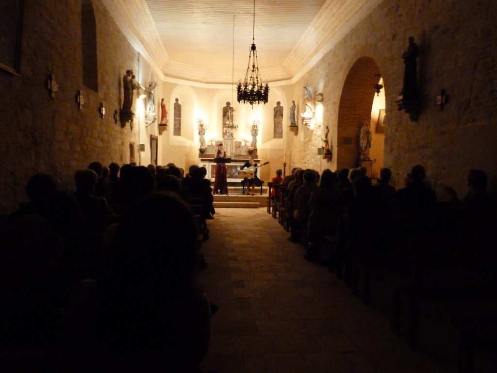 Concert lyrique: "Amours italiennes" à l'église de Gibiniargues (08/10/2022)